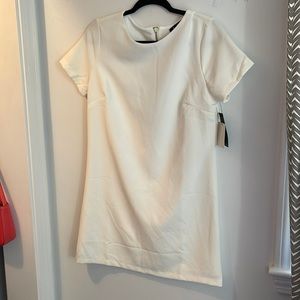 White T shirt dress